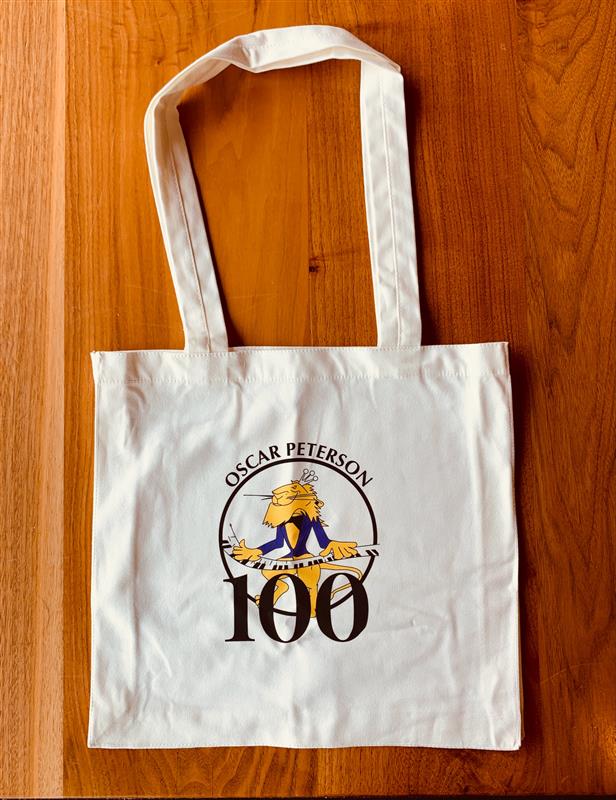 Oscar Peterson 100th Tote Bag
