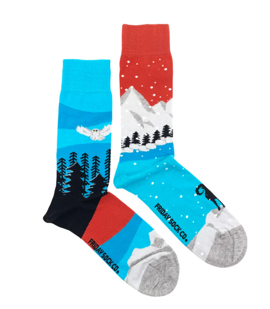 Canadian Rocky Mountain Socks