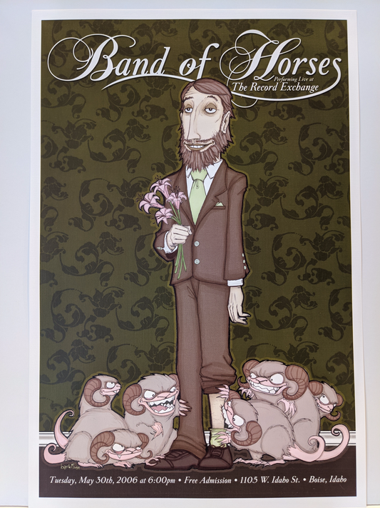Band of Horses - Poster (Boise)