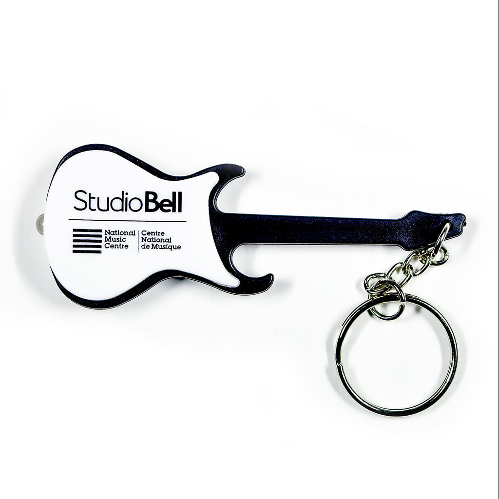 Studio Bell Guitar Keychain