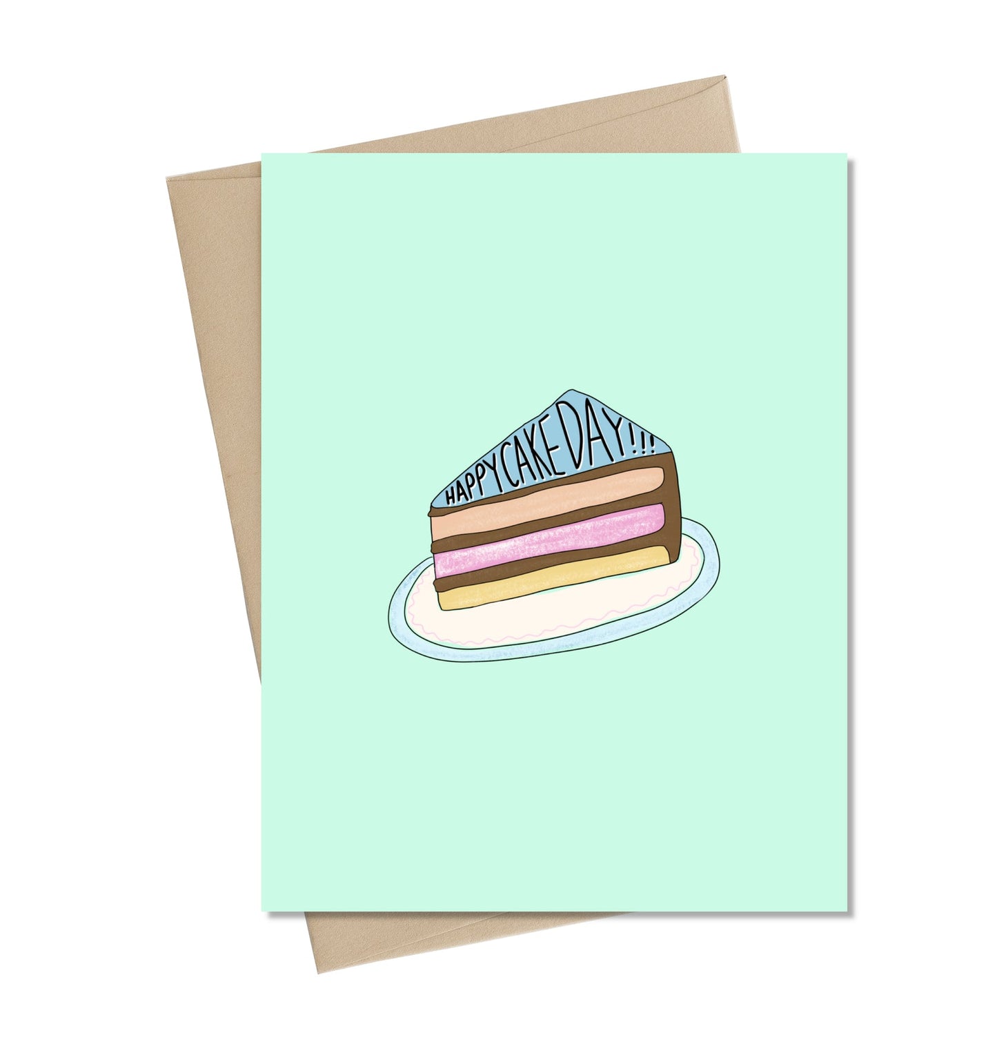 Happy Cake Day Card