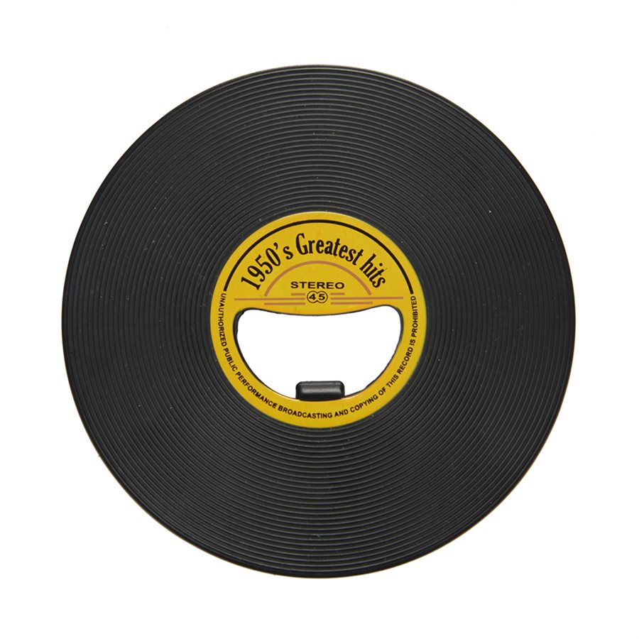 Vinyl Record Bottle Opener