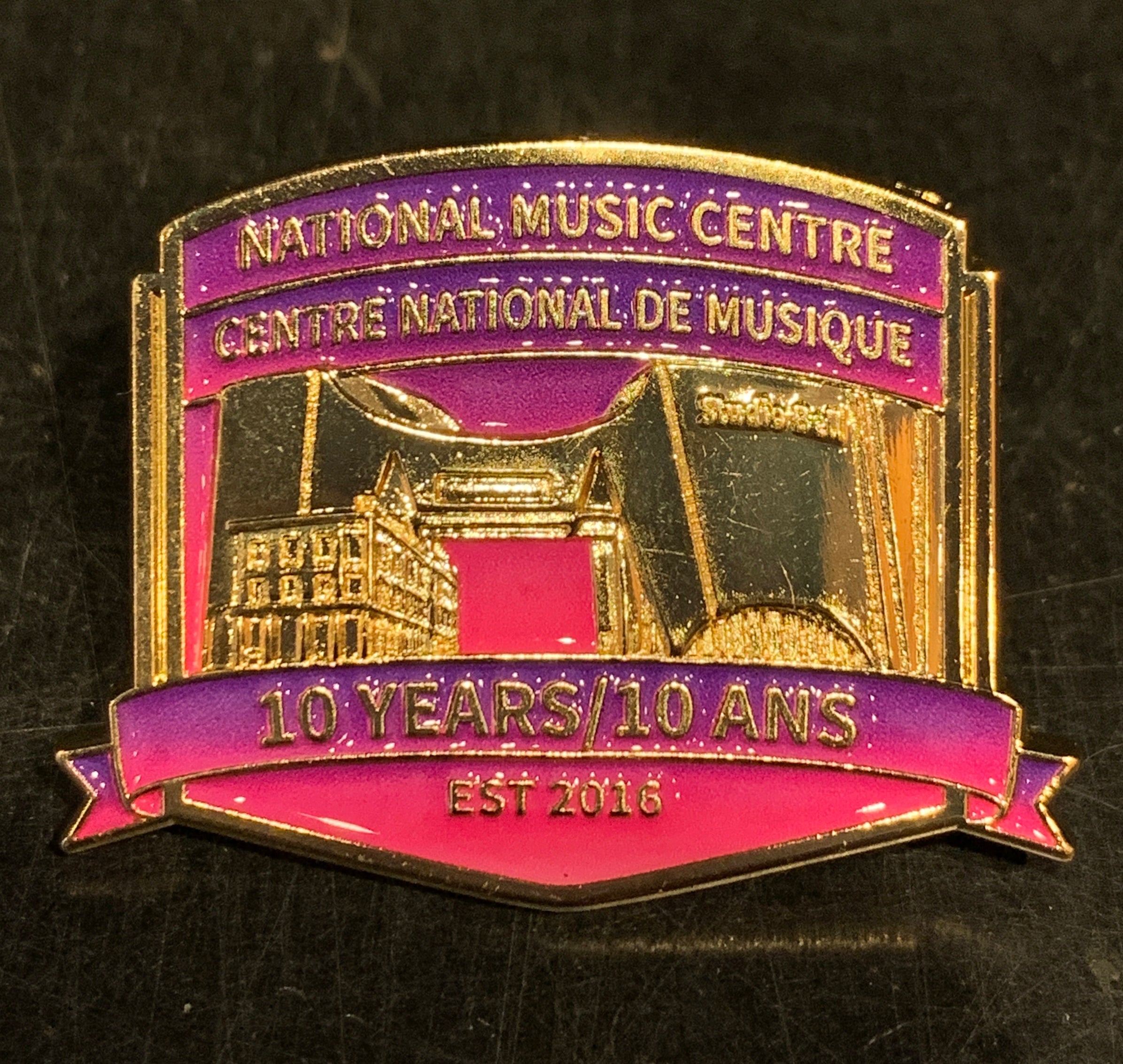 NMC 10th Anniversary Pin