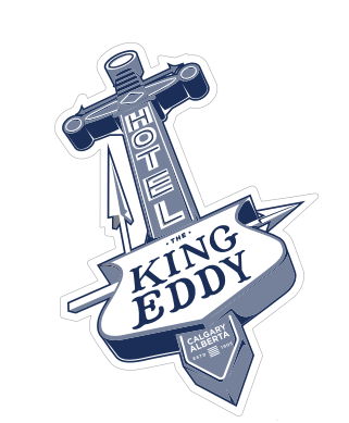 King Eddy Sword Sticker