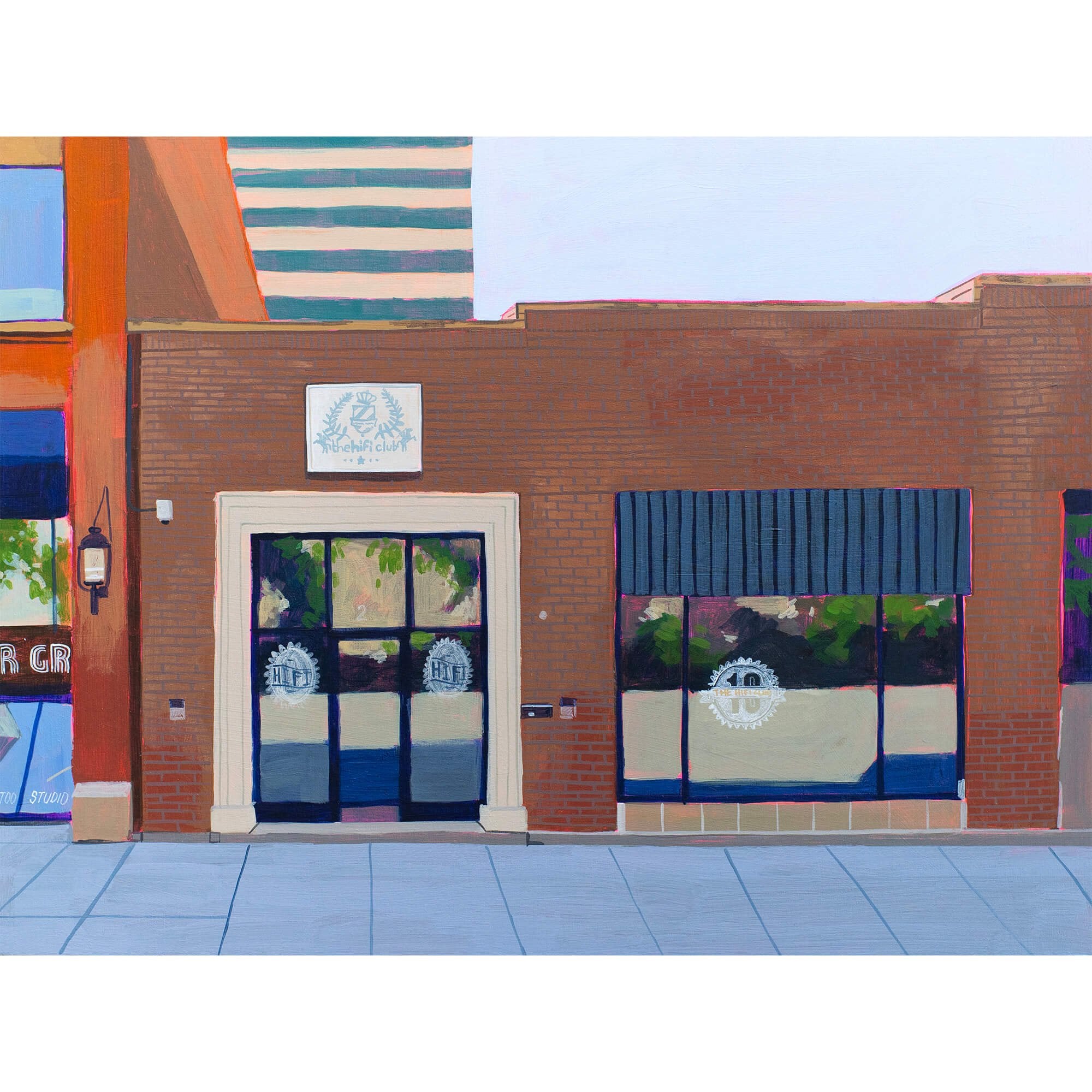 Hifi Painting (Framed) - Lucky Shape Studio