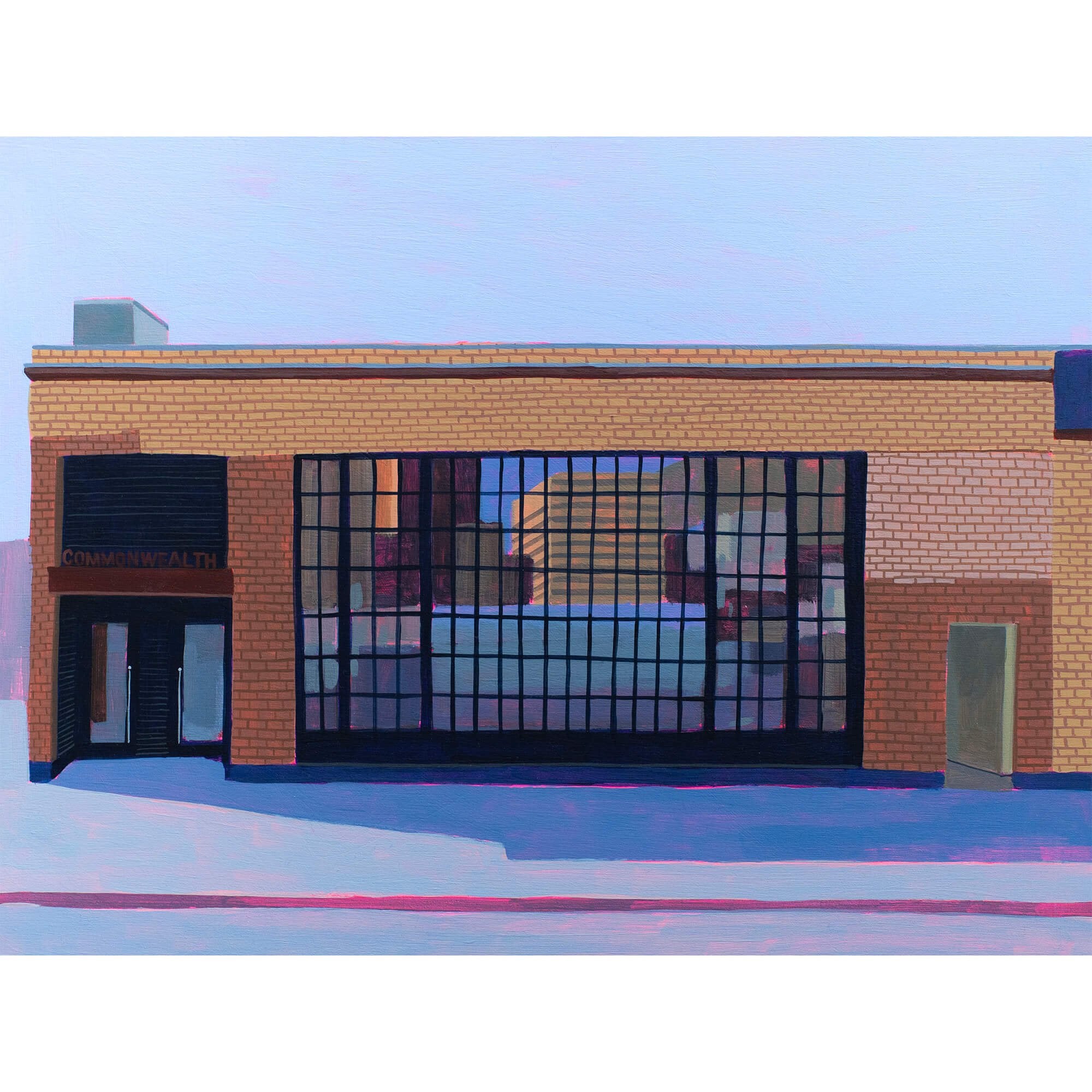 Commonwealth Painting (Framed) - Lucky Shape Studio