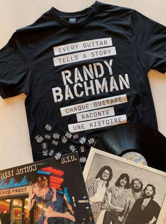 Randy Bachman - Every Guitar Tells A Story T-shirt