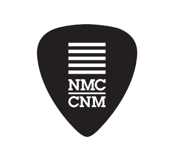 NMC Guitar Pick Sticker