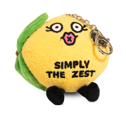 Lemon Plush Keychain