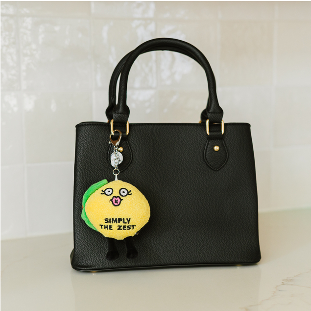 Lemon Plush Keychain