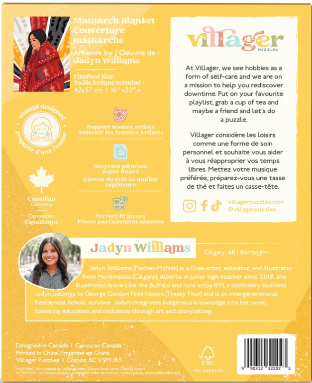 Matriarch Blanket 500 Piece Puzzle