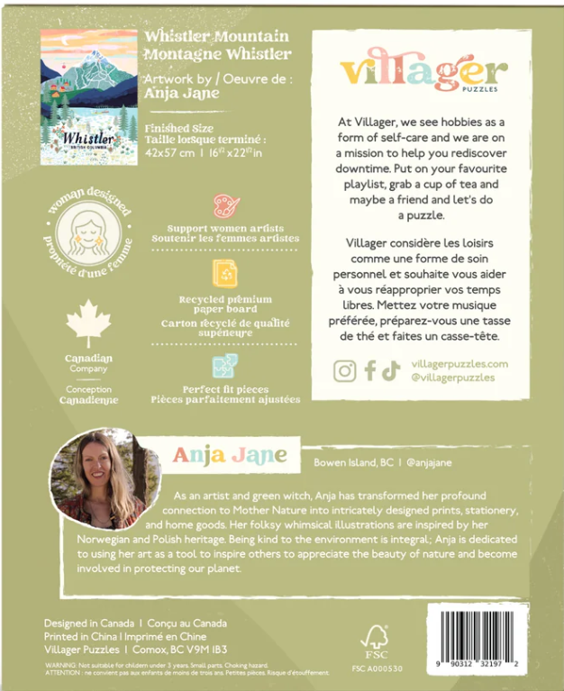 Whistler Mountain 500 Piece Puzzle