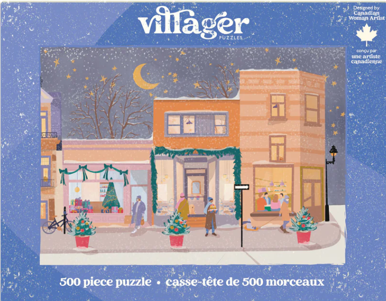 Holiday Streets 500 Piece Puzzle
