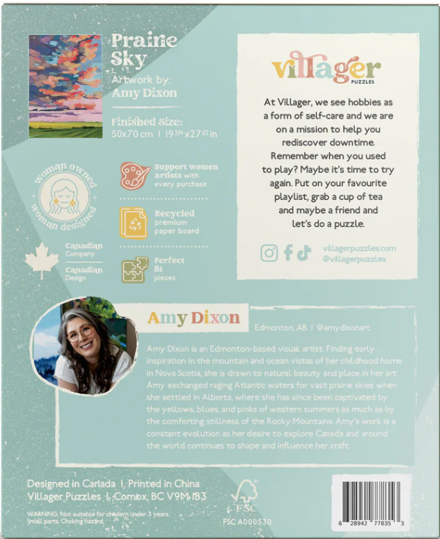 Prairie Sky 1000 Piece Puzzle