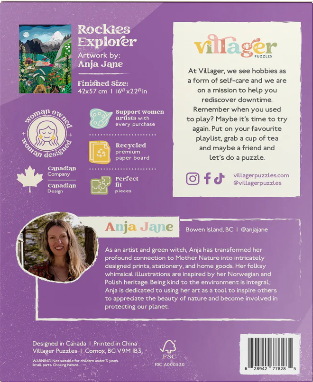 Rockies Explorer 500 Piece Puzzle