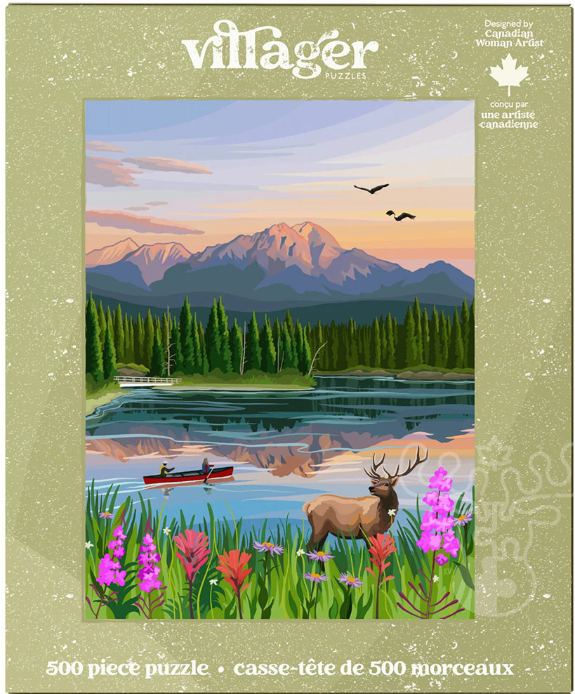 Jasper Flowers 500 Piece Puzzle