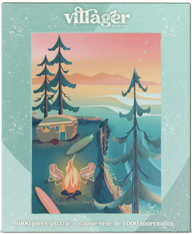 Coastal Camping 1000 Piece Puzzle