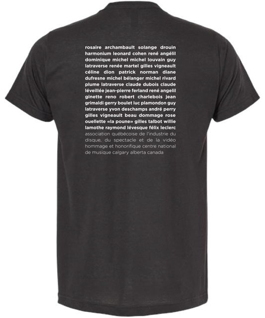 ADISQ Hall of Fame T-shirt