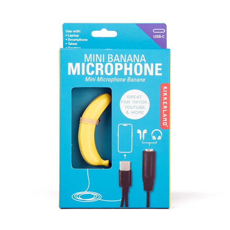 Mini Banana Microphone