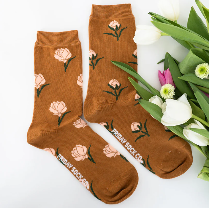 Blooming Flower Socks