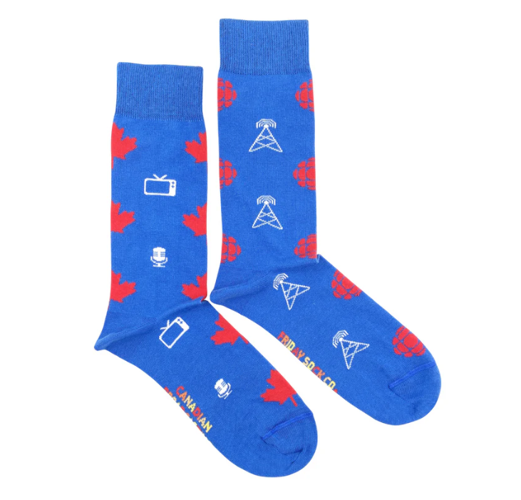 CBC Broadcasting Socks