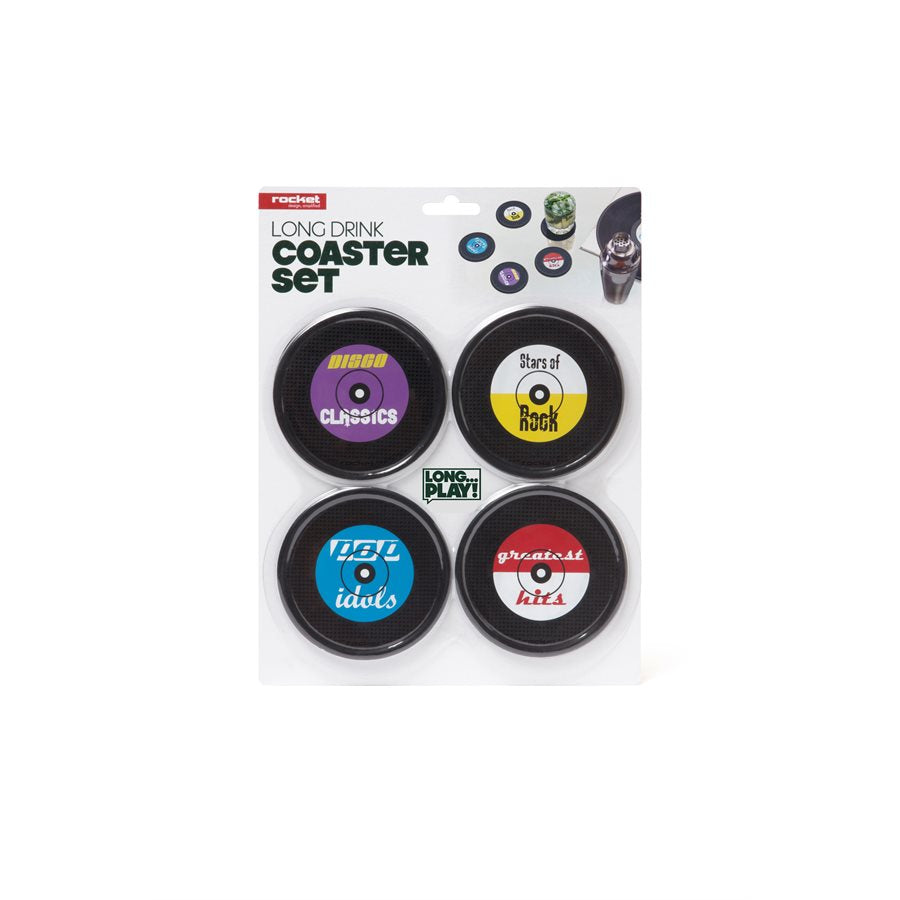Record Coasters (Set of 4)
