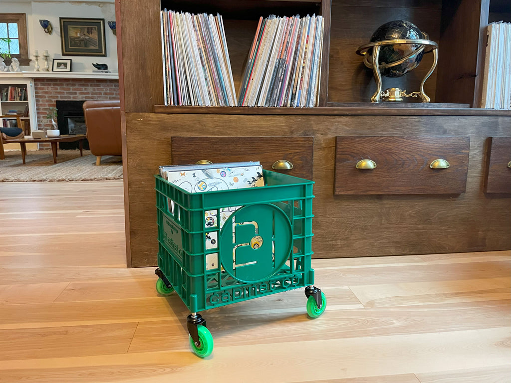 Vinyl Record Storage Crates
