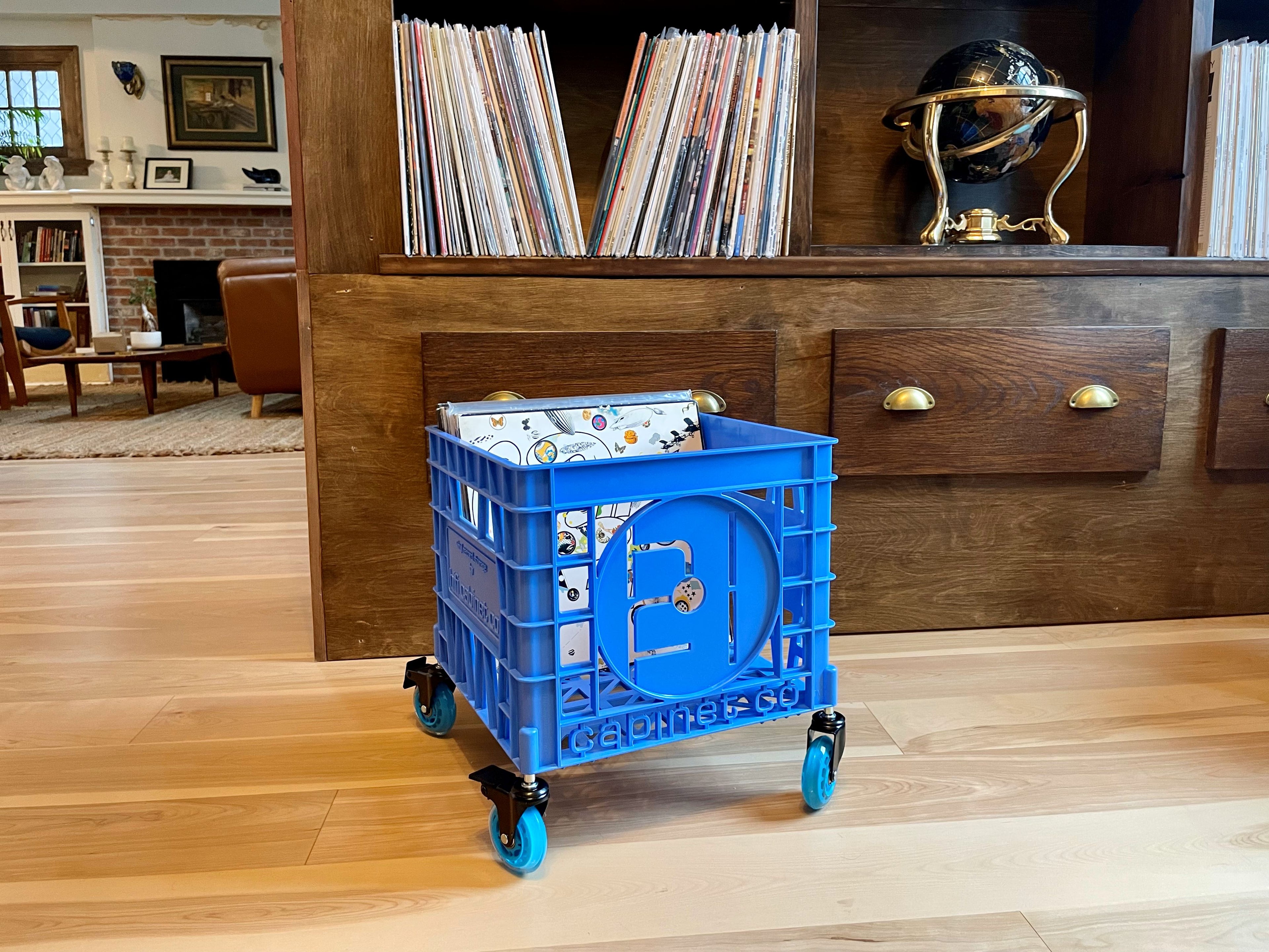 Vinyl Record Storage Crates