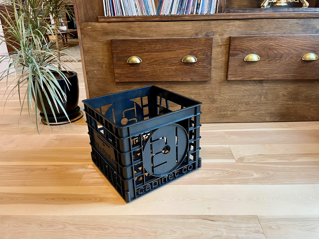 Vinyl Record Storage Crates