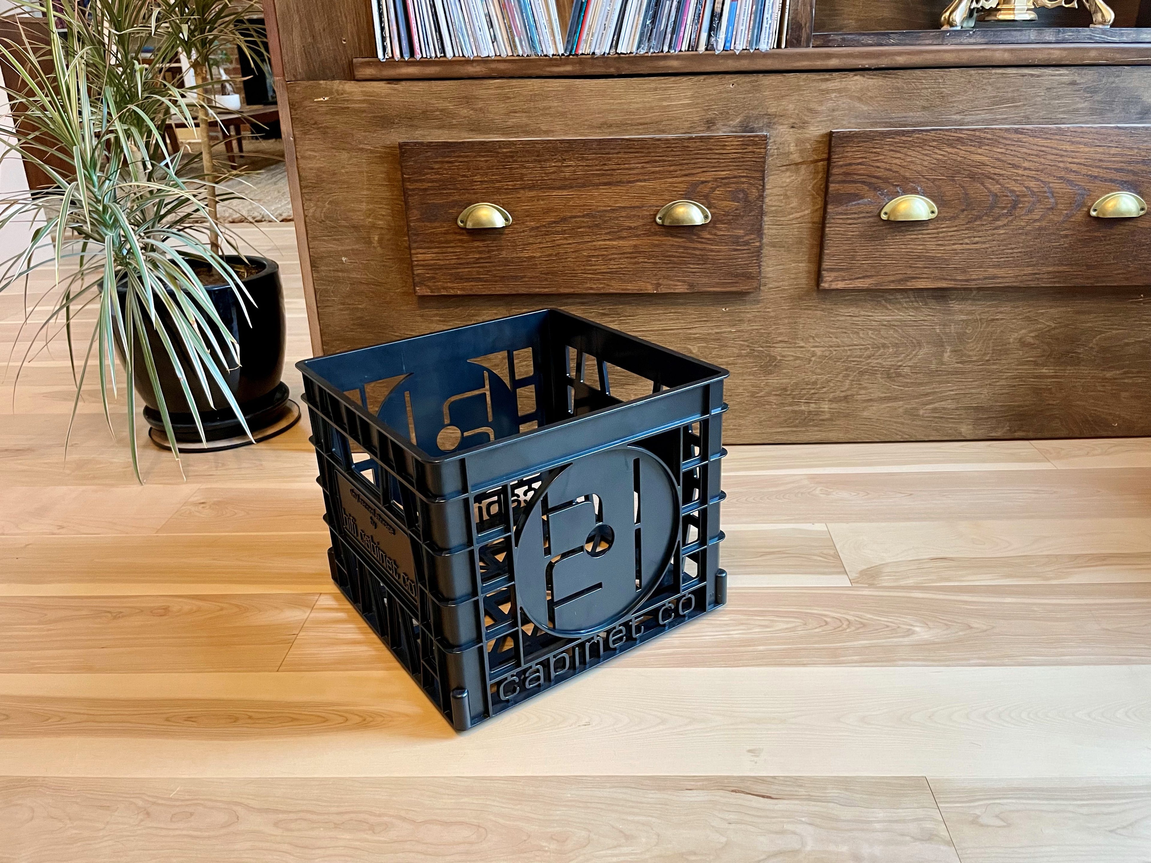 Vinyl Record Storage Crates
