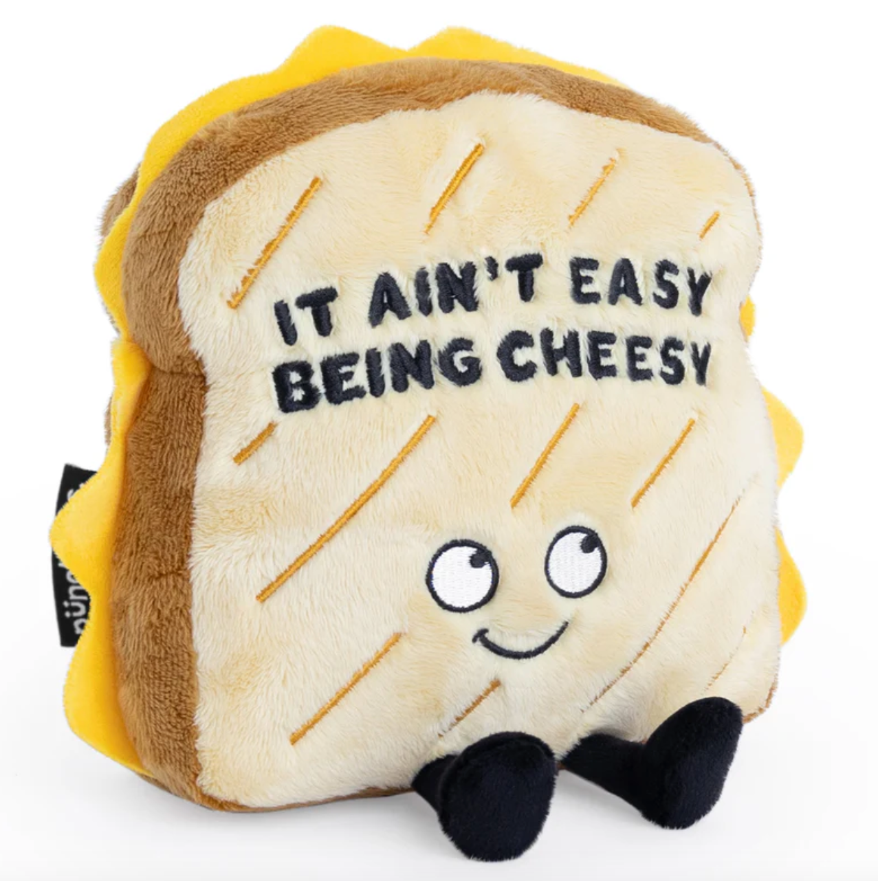 Grilled Cheese Plush Keychain