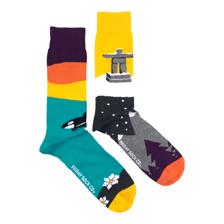 Canadian West Coast Socks