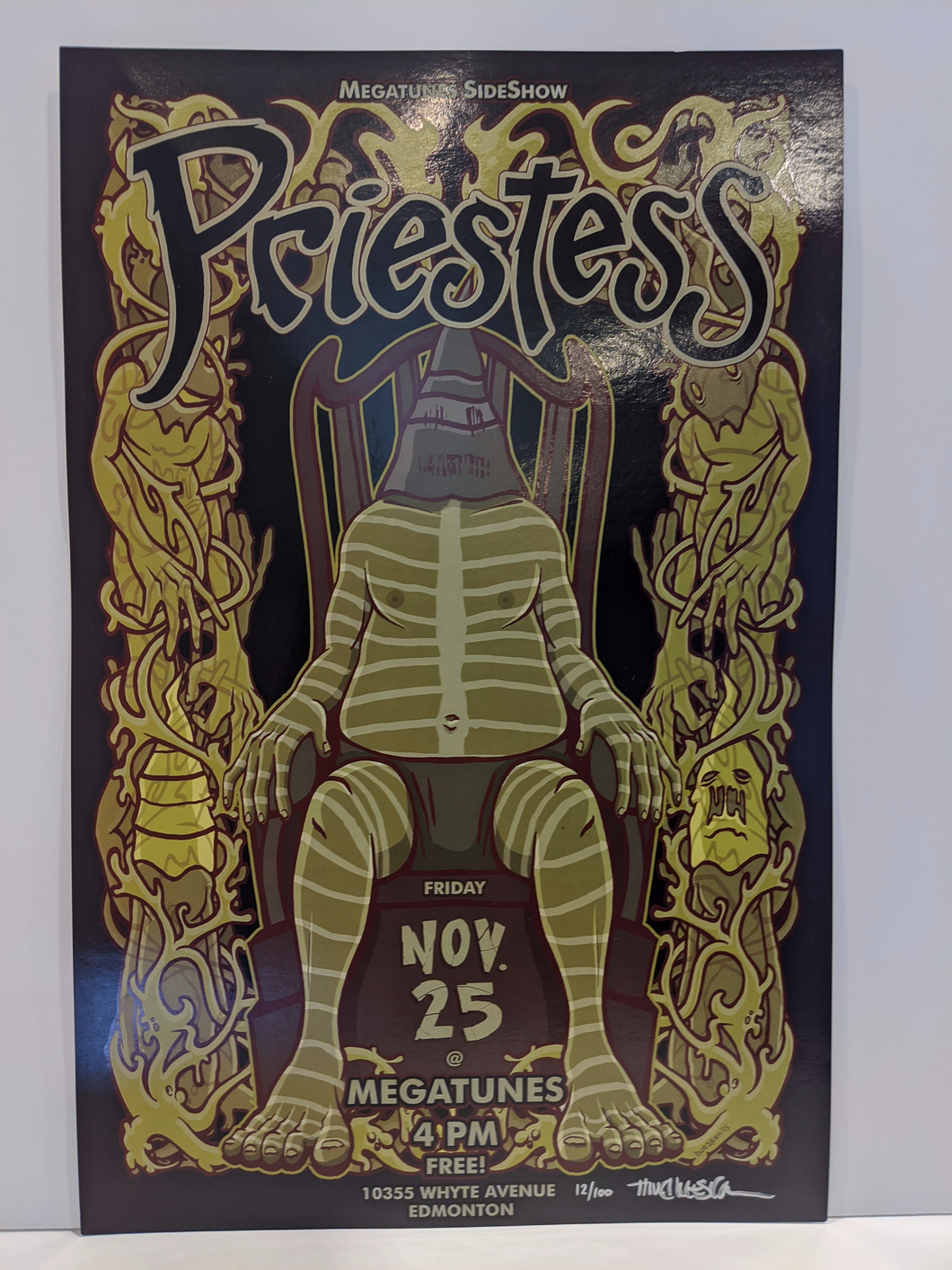 Priestess (Signed) - Poster