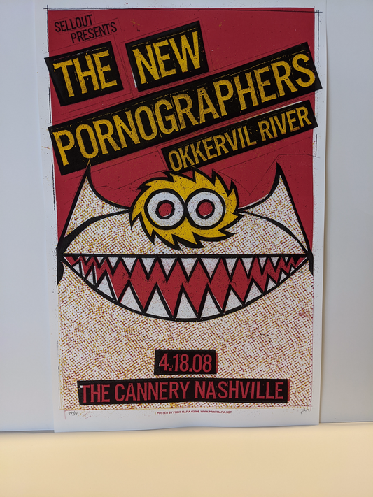 The New Pornographers - Poster