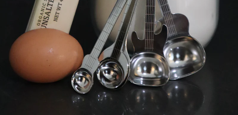 Guitar Measuring Spoons